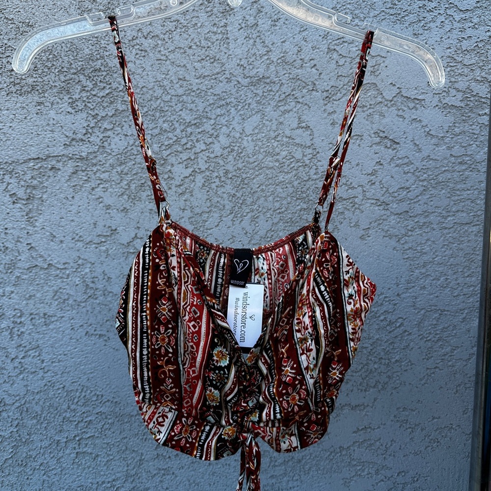 Sleeveless Crop Camisole